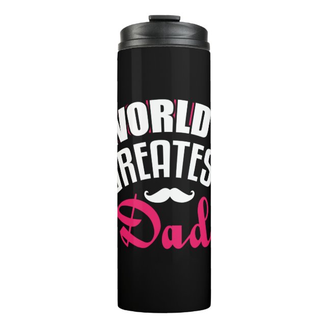 Garrafa Térmica Pai presente no Pai mundial maior (Frente)