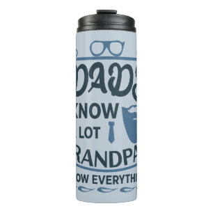 Garrafa Térmica Pais Sabem Muito, Avós Sabem Tudo
