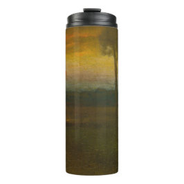 Garrafa Térmica Paisagem noturna por George Inness (1889)