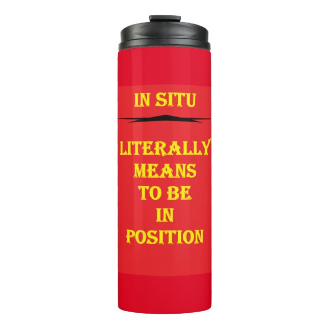 Garrafa Térmica Palavras elevatórias positivas para um vento espec (Frente)