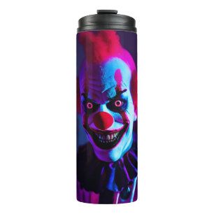 Garrafa Térmica palhaço assustador