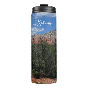 Garrafa Térmica Panorama das Rochas Vermelhas em Sedona Arizona