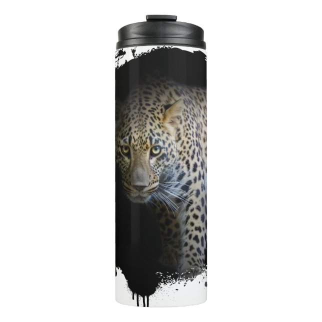 Garrafa Térmica Panthère Animal Vie Sauvage Jungle Nature Découver (Frente)