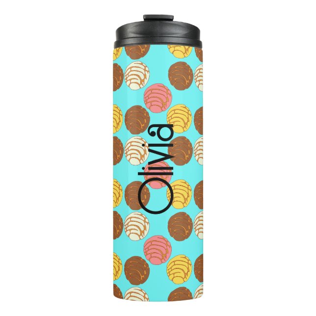 Garrafa Térmica Pão-doce Pan Dulce Conchas Mexicanas (Frente)