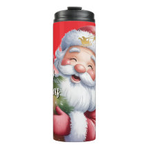 Papai Noel Bonito e Divertido & Tipografia
