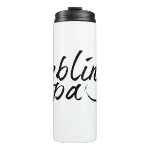 Garrafa Térmica Papai querido - escrita preta 00001