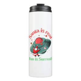 Garrafa Térmica Papais noeis É Muito Divertido É Surreal