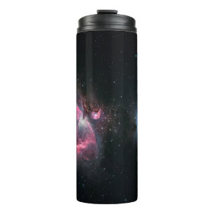 GARRAFA TÉRMICA PAPEL DE PAREDE DIGITAL NEBULA PRETO E PURO