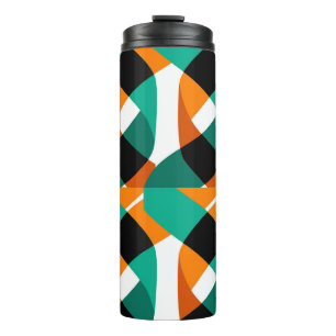 Garrafa Térmica Papel de parede retrô: Design de vinheta
