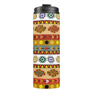 Garrafa Térmica Papel de parede tribal, design artístico.