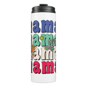 Garrafa Térmica Parabéns à Mamãe: Tumbler do Dia das Mães