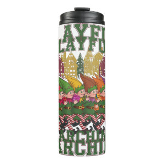 Garrafa Térmica Parada Elf de Natal