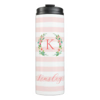 Paradise Floral e Stripes Monograma