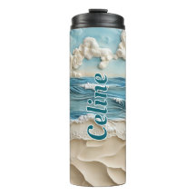 Paraíso 3D tropical personalizável