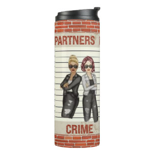 Garrafa Térmica Parceiros no Crime