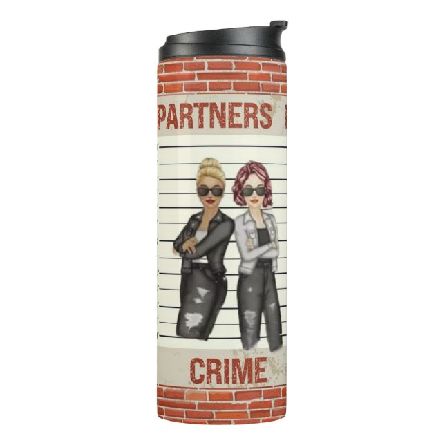 Garrafa Térmica Parceiros no Crime (Giro à esquerda)