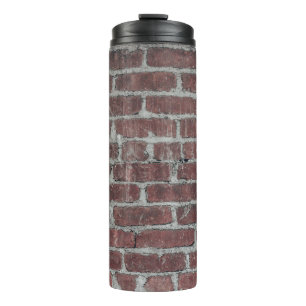 Garrafa Térmica Parede de betão marrom