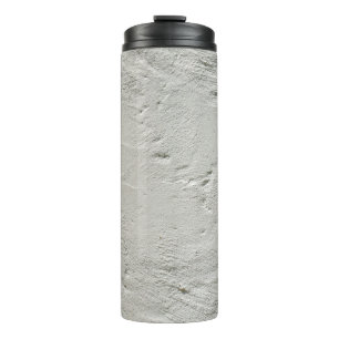 Garrafa Térmica Parede de gesso de textura rugosa