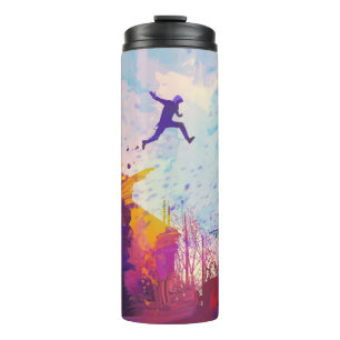 Garrafa Térmica Parkour Urban Free Running Caneca de viagem térmic