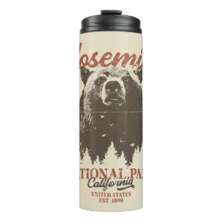 Garrafa Térmica Parque Nacional do Yosemite Grizzly Bear Californi