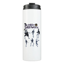 Garrafa Térmica Partido Skeletons Assustador