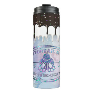 Garrafa Térmica Páscoa Bunny Cottontail Sinal de Compro Doces Cho