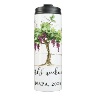 Garrafa Térmica Paso Robles Vineyard Winery’ Weend