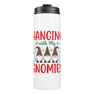 Garrafa Térmica Passando o Natal com Meus Gnomos