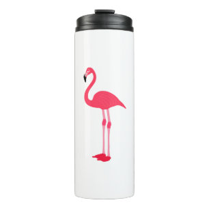 Garrafa Térmica Pássaro Flamingo rosa-64305