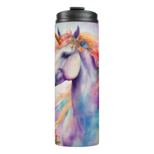 Garrafa Térmica Pastel Color Unicorn