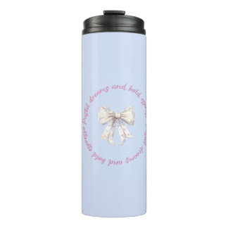 Garrafa Térmica Pastel Dreams and Bold Espresso | Aesthetic Therma