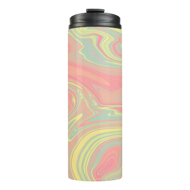 Garrafa Térmica Pastels fluidos (Frente)