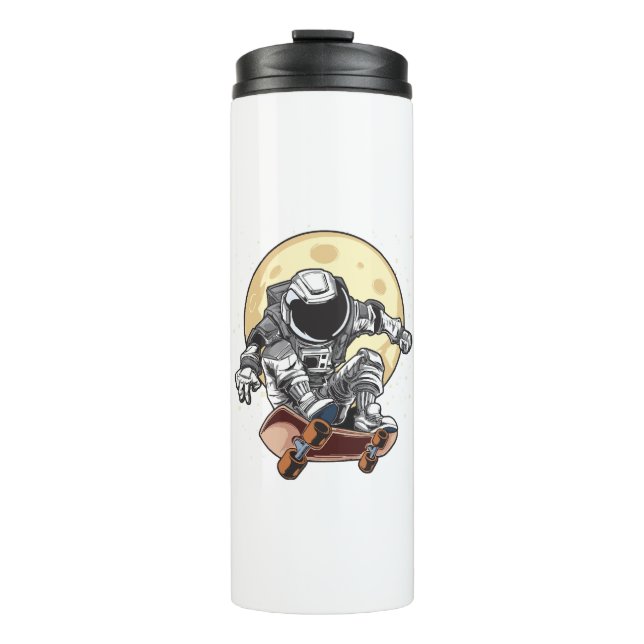 Garrafa Térmica Patins de Astronauta (Frente)