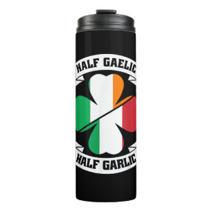 Garrafa Térmica Patrício Irlandês de Meia Gaélico de Meia Santo de
