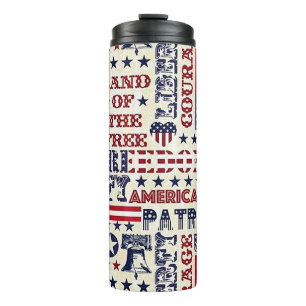 Garrafa Térmica Patriota Americano