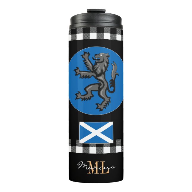 Garrafa Térmica Patriotic Scotland Mug, Rampant, Scottish Flag (Frente)