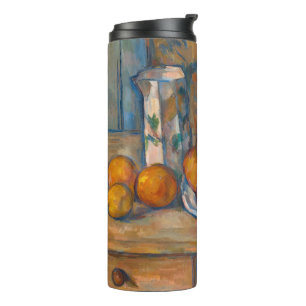 Garrafa Térmica Paul Cezanne - Natureza Morta com Jarro de Leite e