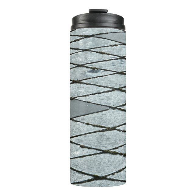 Garrafa Térmica pavimento de betão cinza (Frente)