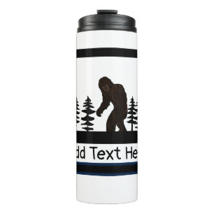 Garrafa Térmica Pé Grande Personalizado Sasquatch Yeti Swamp Ape