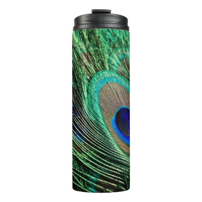 Garrafa Térmica Peacock Feather Lucky (Frente)