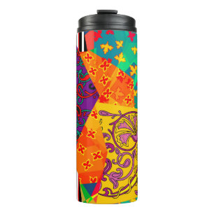 Garrafa Térmica Peça festiva em índio, turco, italiano, por