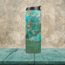 Pedra Mineral Chrysocolla Azul