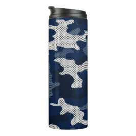 Garrafa Térmica Penn State Navy & White  Camo Printed 