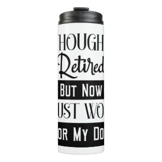 GARRAFA TÉRMICA PENSEI QUE ME TINHA CANSADO, MAS AGORA TRABALHO PA