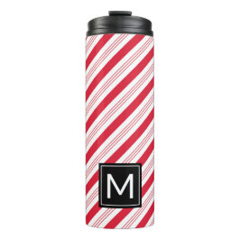 Garrafa Térmica Peppermint Candy Cane Tumbler de Natal