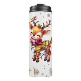 Garrafa Térmica Pequeno Veado - Luzes de Férias