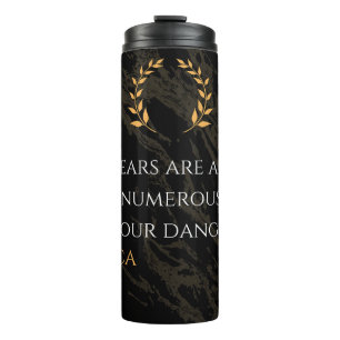 Garrafa Térmica Percepção do Seneca: Medos comparados aos perigos 