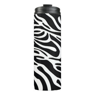Garrafa Térmica Pernas de impressão em zebra