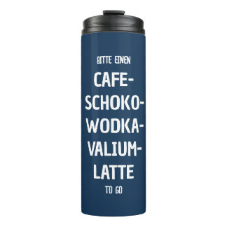 Garrafa Térmica Personalisierbarer Café-Schoko-Wodka-Latte