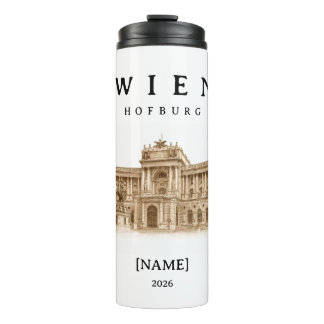 Garrafa Térmica Personalisierte Wien Hofburg | Name & Jahr